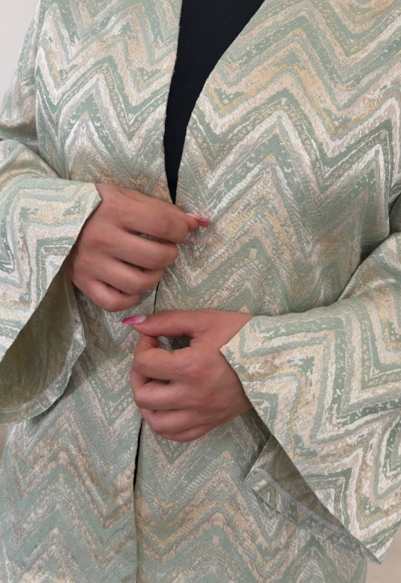 کت زنانه مجلسی ژاکارد کد 088