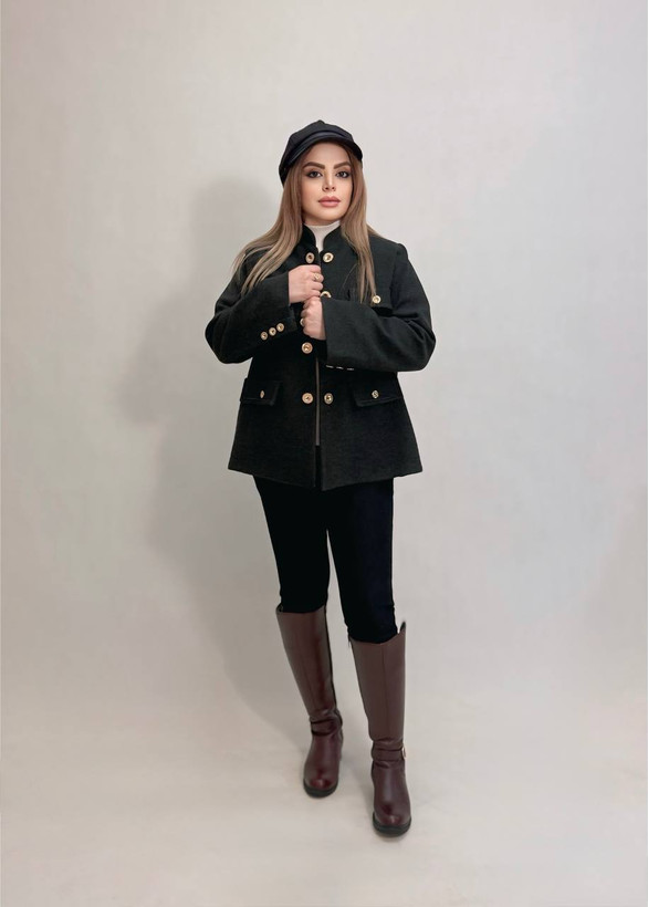 پالتو فوتر زنانه آستردار